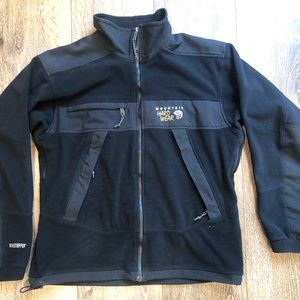 Mountain Hardwear Gore Windstopper Jacket black- mens Large